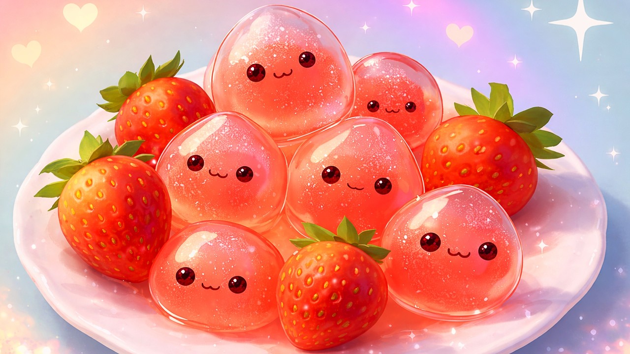 Спокойная ночь 😪 Засыпайте мгновенно под умиротворяющую музыку 🎵🍓 Избавьтесь от бессонницы навсегда