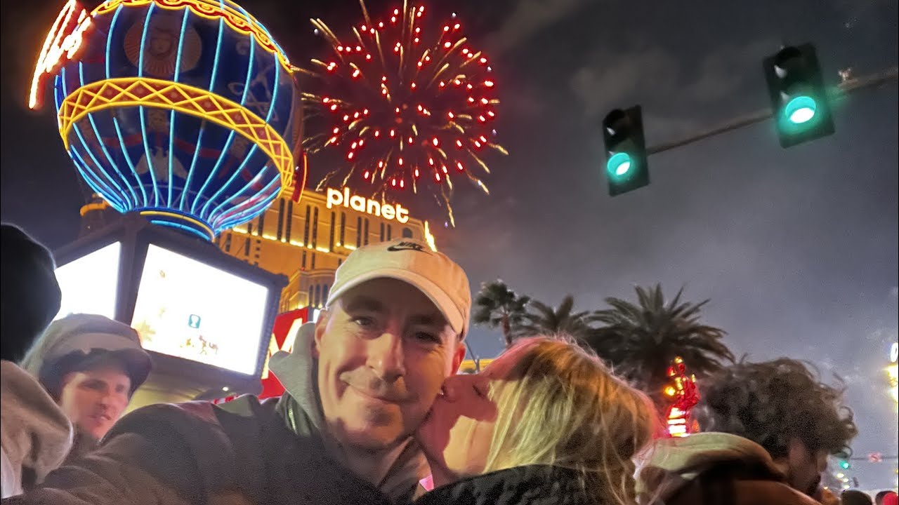 Las Vegas 2021 to 2022 - Happy New Year - Silvester am Las Vegas Blvd.