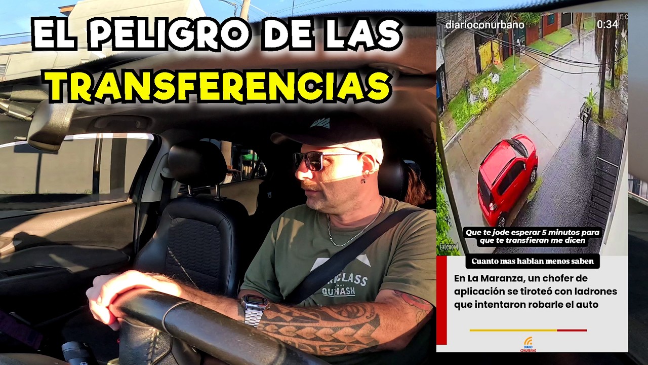 EL PELIGRO de las TRANSFERENCIAS ⚠️ ¿POR QUÉ no ME BAJO del AUTO TRABAJANDO con UBER?