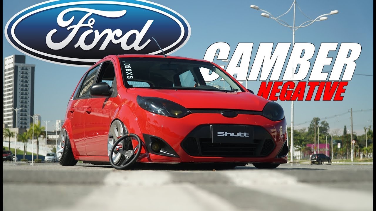 FORD FIESTA COMO VOCÊ NUNCA VIU - CAMBAGEM NEGATIVA, TEM CORAGEM? SHUTT