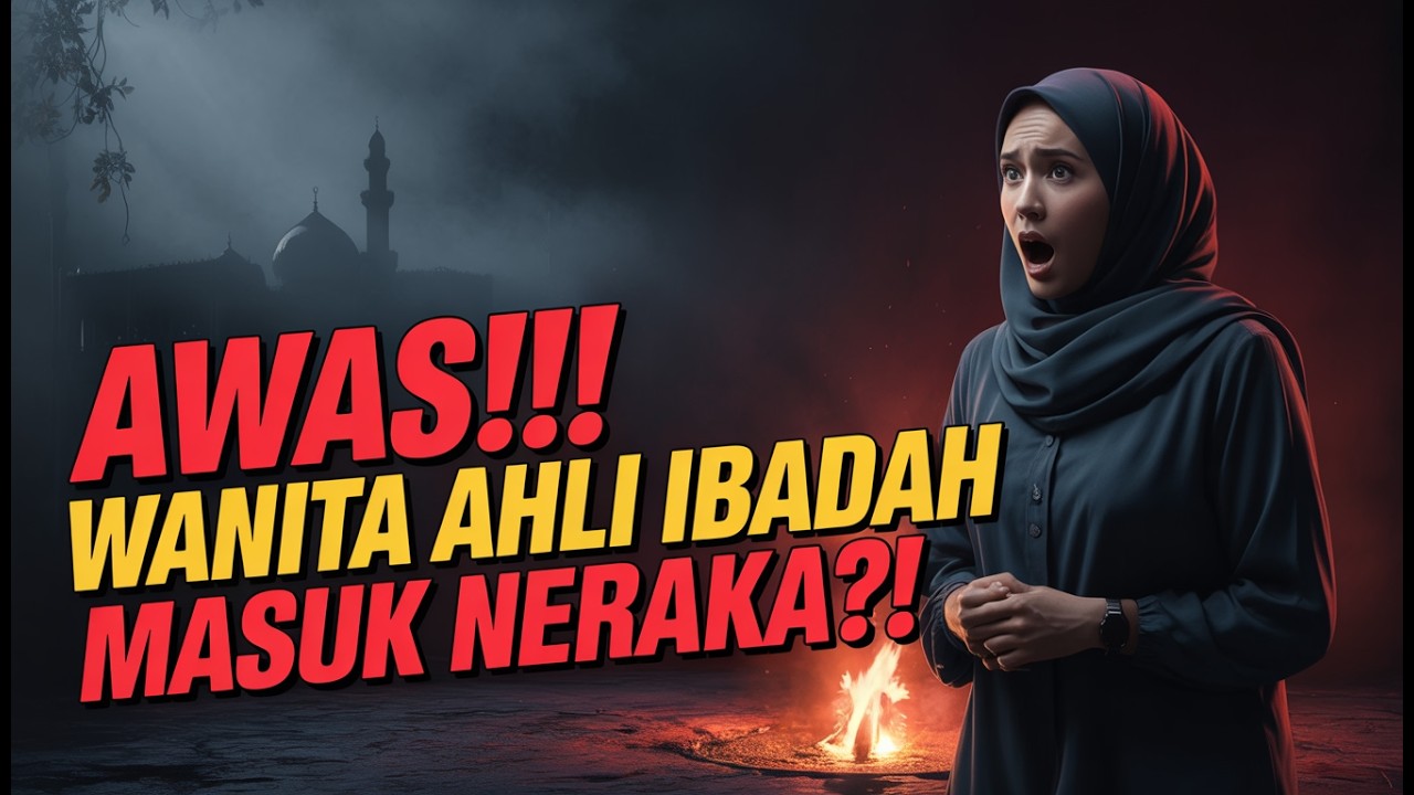 AWAS‼️Wanita Ahli Ibadah & Rajin Sedekah… Tapi Masuk Neraka Karena Satu Dosa Ini!