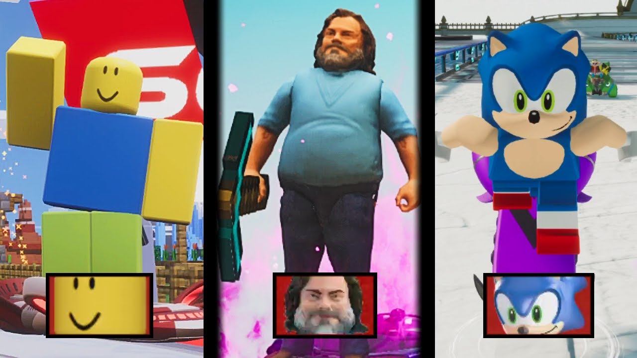 Sonic Racing CrossWorlds: Jack Black, Roblox & Lego!