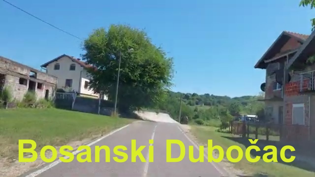 Bosanski Dubočac - nekada poznata Bosanska čaršija danas / 4K