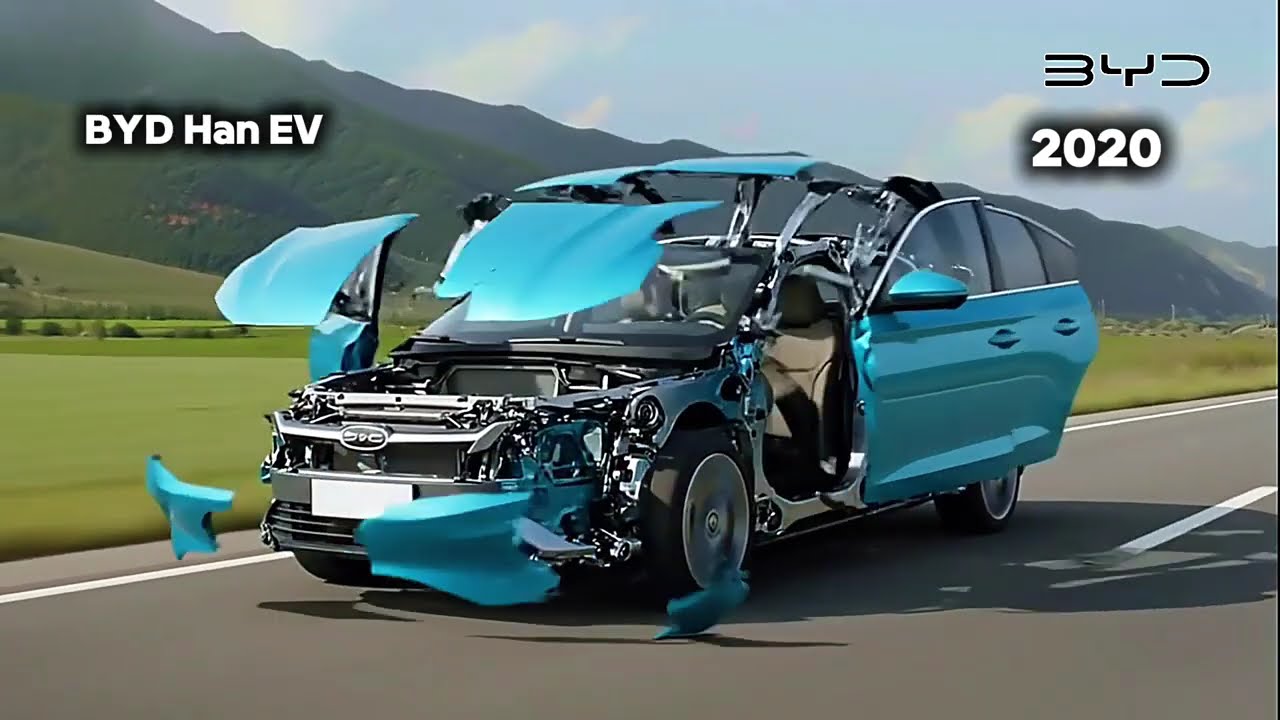 Эволюция автомобилей BYD (2003–2026) | 2 минуты трансформации