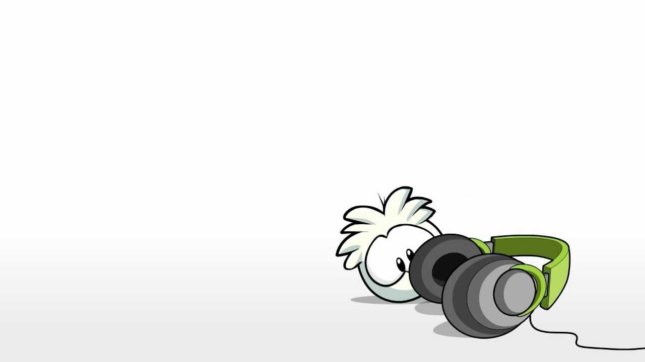 Club Penguin: White Puffle and Headphones - A Cartoon Short