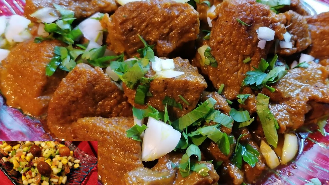 قلاية علوش و سلاطة تونسية  9leya klaya d agneau et salade Tunisienne