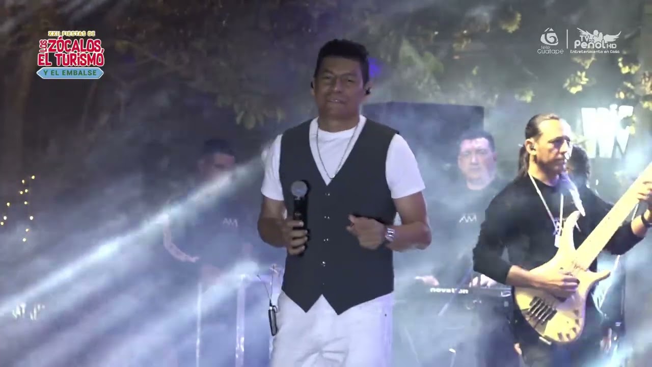 Alex Manga en vivo – Fiestas de los Zócalos, el Turismo y el Embalse 2025 | TV Peñol x Teleguatapé