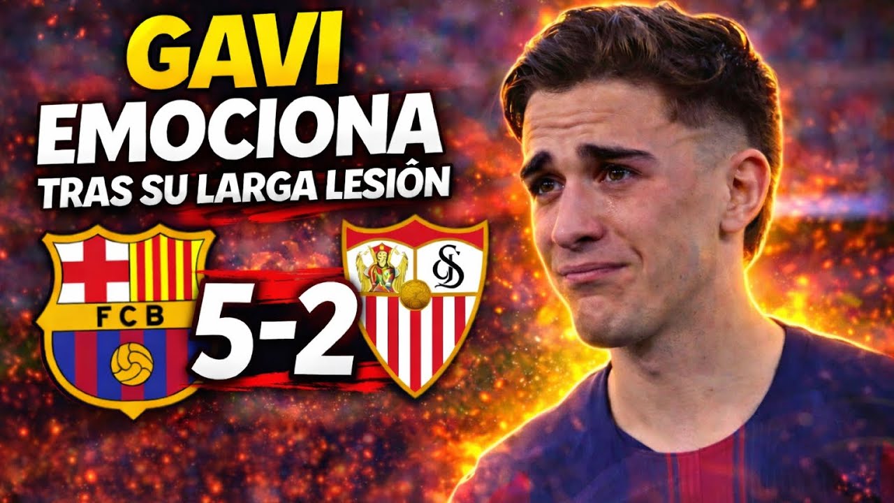 Gavi rompe el silencio tras su regreso con el Bar&ccedil;a