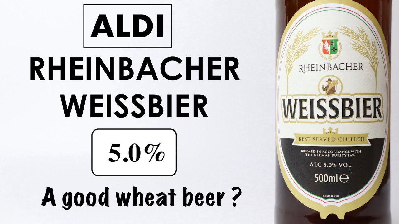 Aldi's Rheinbacher Weissbier  -  A good example of a wheat beer ?