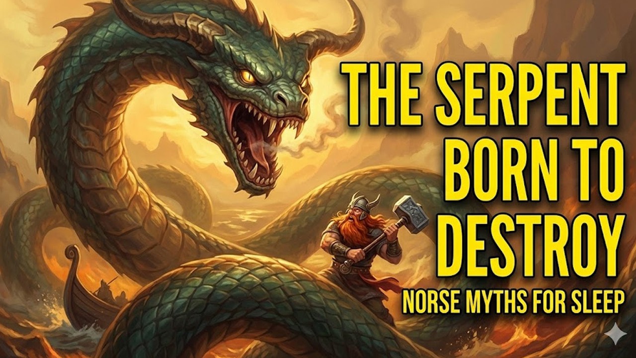 The Serpent Born to Destroy: Jörmungandr | Norse Myths For Sleep