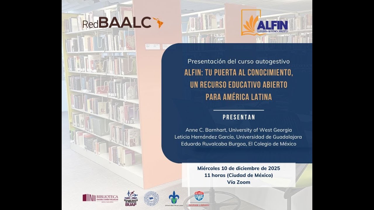 ALFIN: Tu puerta al conocimiento, un recurso educativo abierto para América Latina