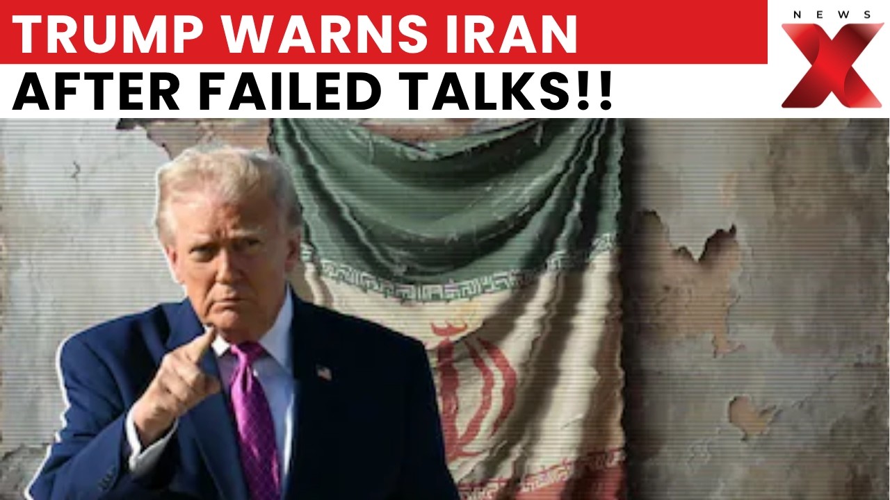 Trump Issues Shock Naval Warning After Failed Iran Talks In Islamabad Crisis