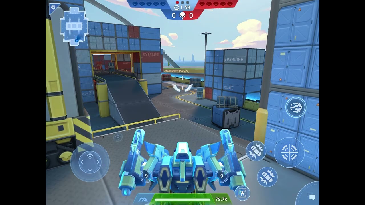 Daily Mech Arena match (cooked as Killshot)
