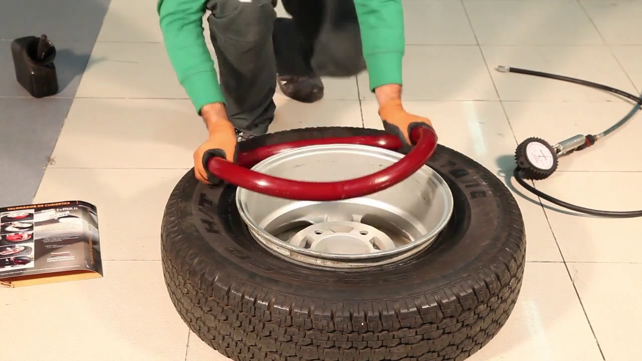 Anneaux de gonflage pneus UN03 : Talonnage rapide et gonflage s&eacute;curis&eacute; de 14 &agrave; 24 pouces - UTILNOVA