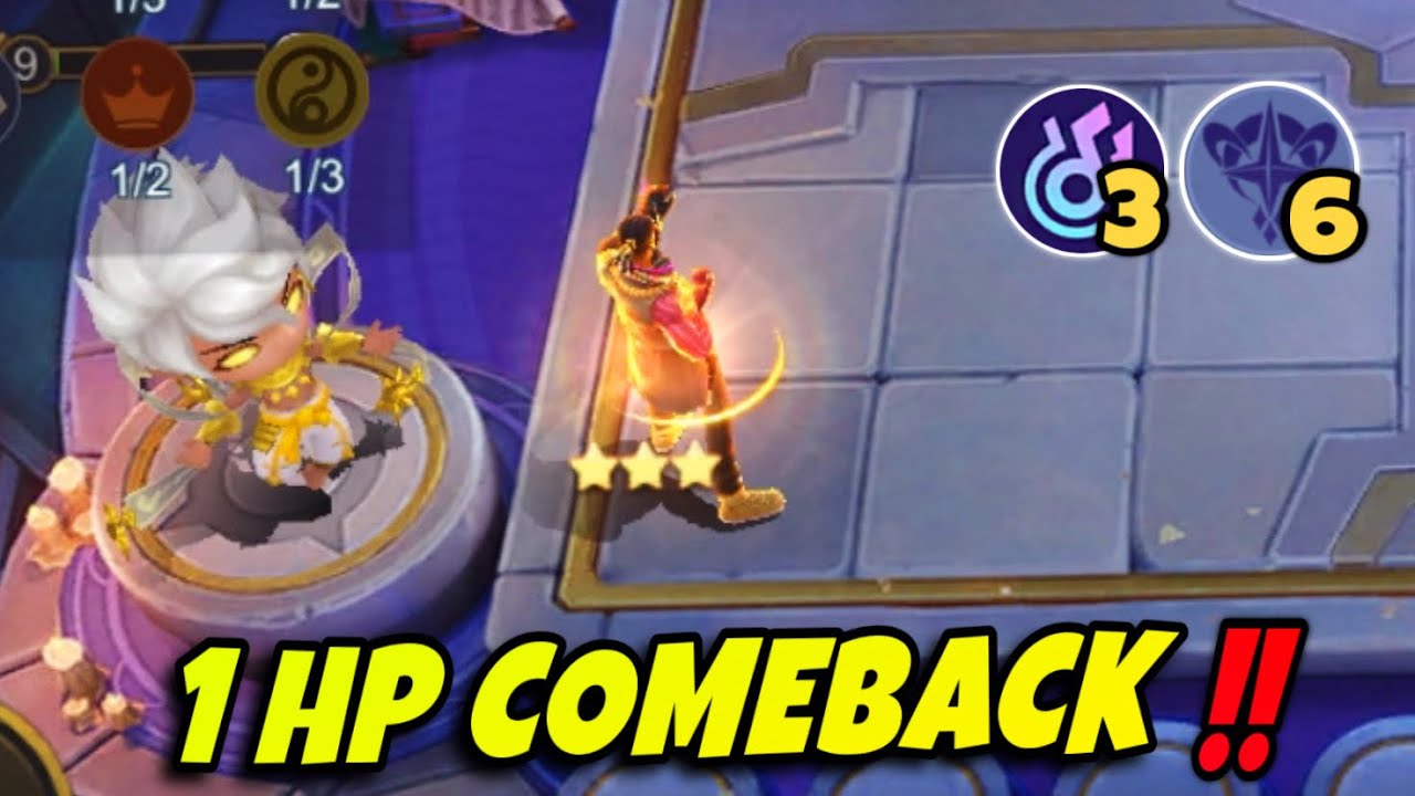 1 HP COMEBACK, SATISFYING GAMEPLAY | VALE 2 PERFECT TRICK‼️ MAGIC CHESS
