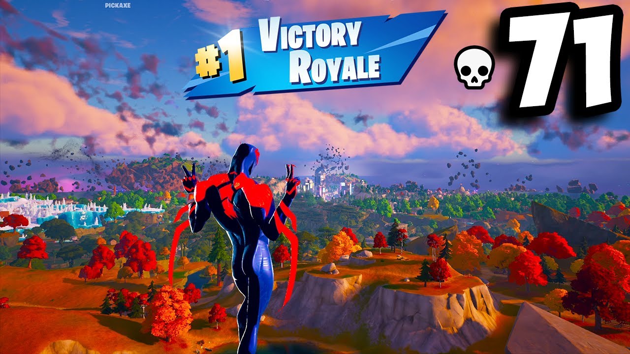 High Elimination SPIDER-VERSE SOLO vs SQUADS WINS Full Gameplay (Fortnite Chapter 4 Season 3)