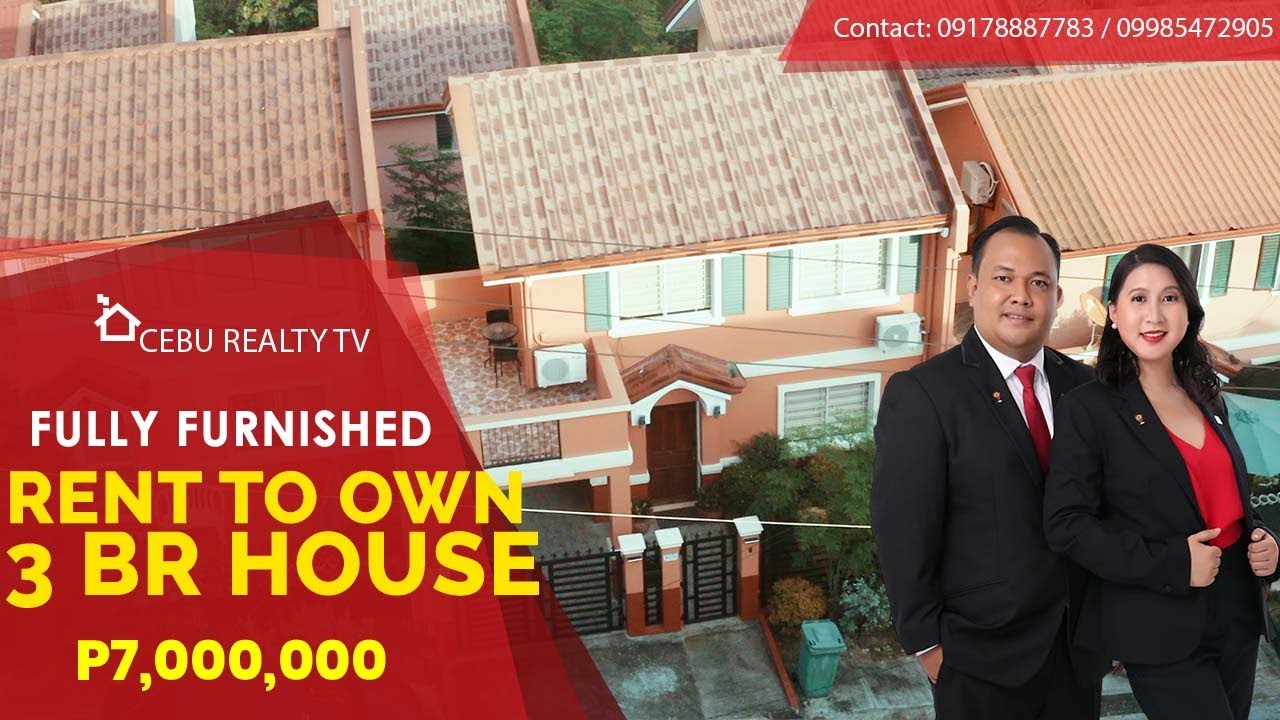 Fully Furnished RENT TO OWN 3 Bedroom House in Talisay City, Cebu