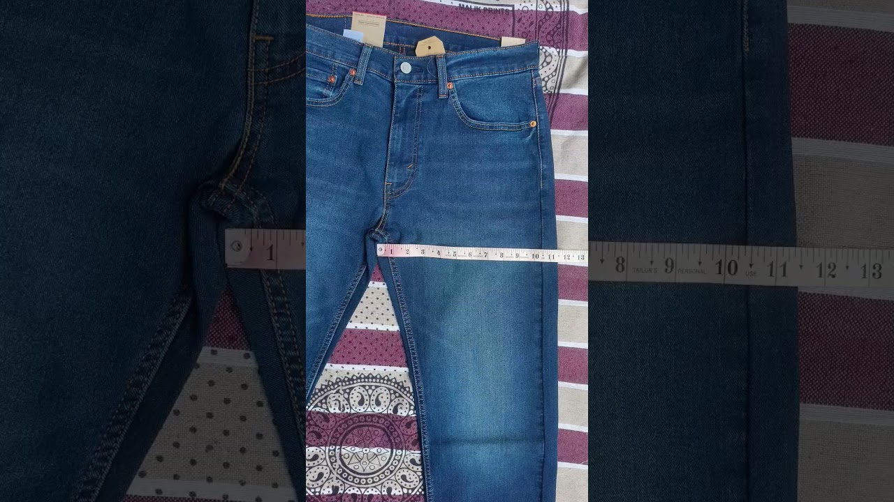 Levi's 505 straight fit stretchable jeans