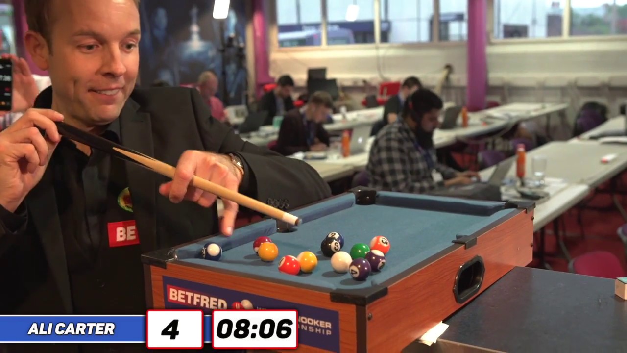 Micro Snooker Challenge: Ali Carter