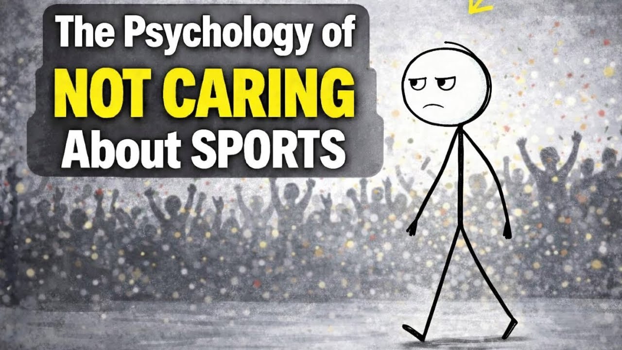 Why Some Minds Don’t Care About Sports — A Psychological Explanation