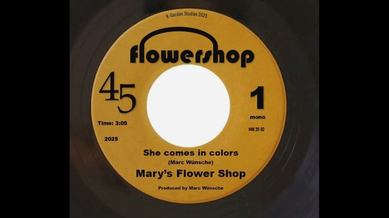 She comes in colors (1967) - Mary's Flower Shop (pop psych garage)