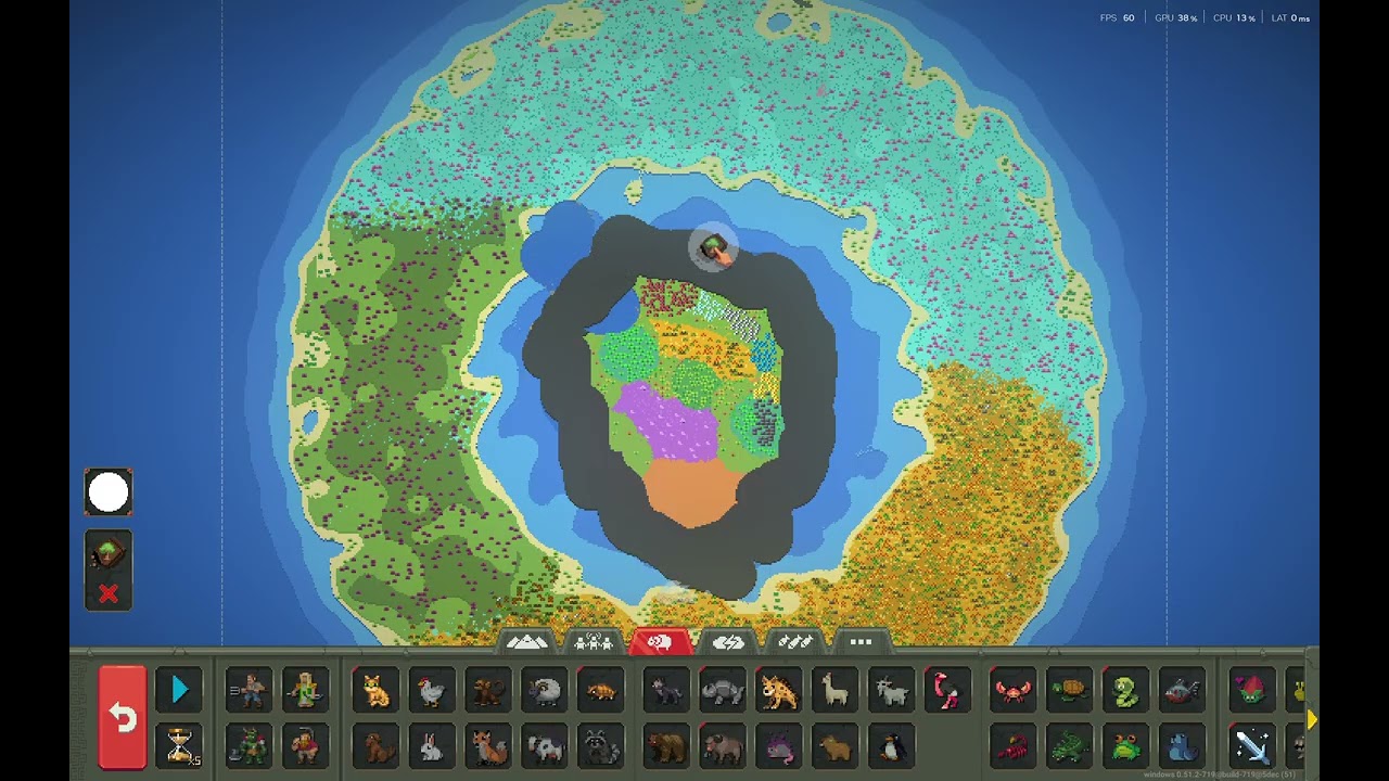 WorldBox 2026 ICE VS SUN VS GREEN VS 1 OVERPOWERED HUMAN