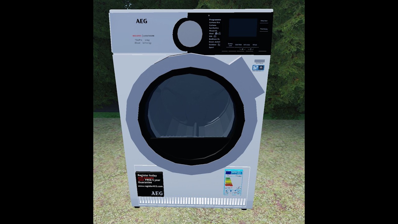 Roblox | buying AEG dryer | (Almost) Whole process