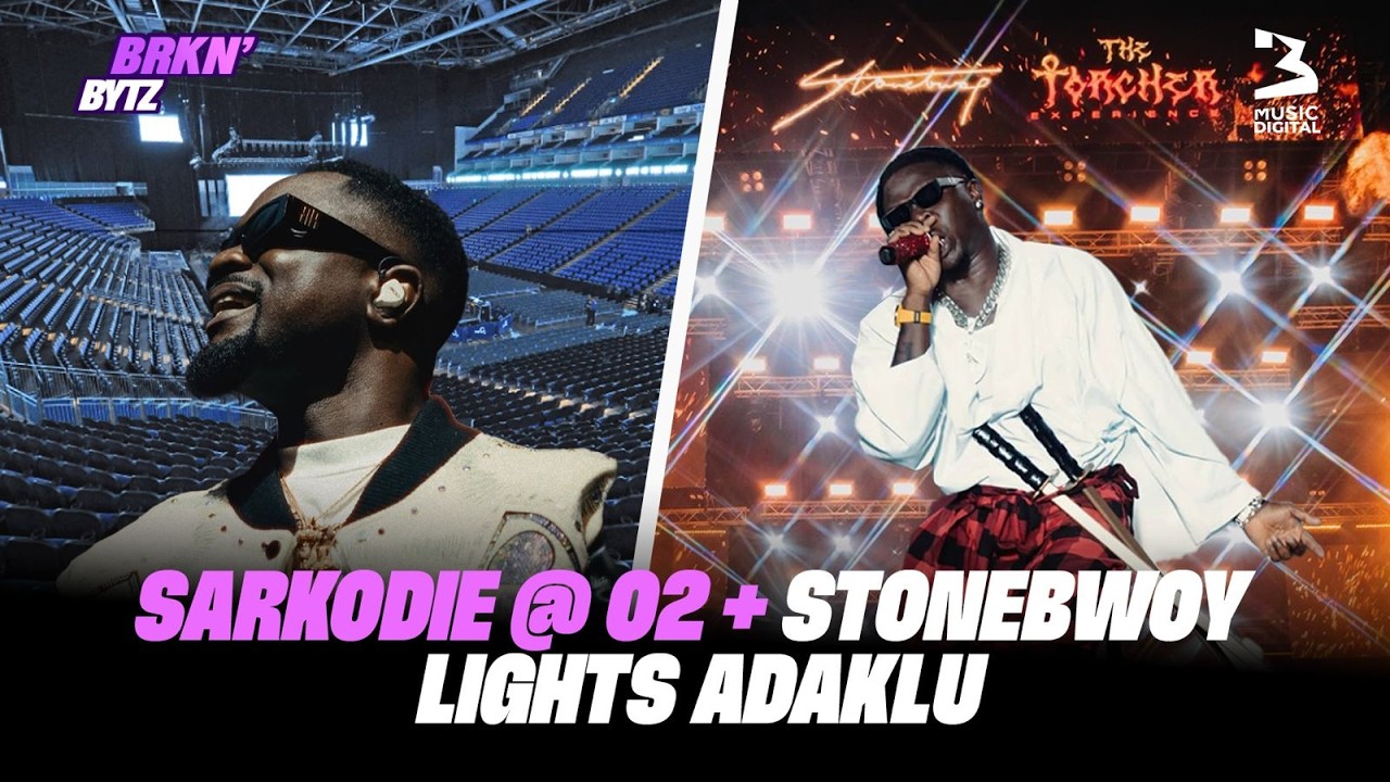 Саркоди нацелился на арену O2 для Rapperholic UK — Stonebwoy...