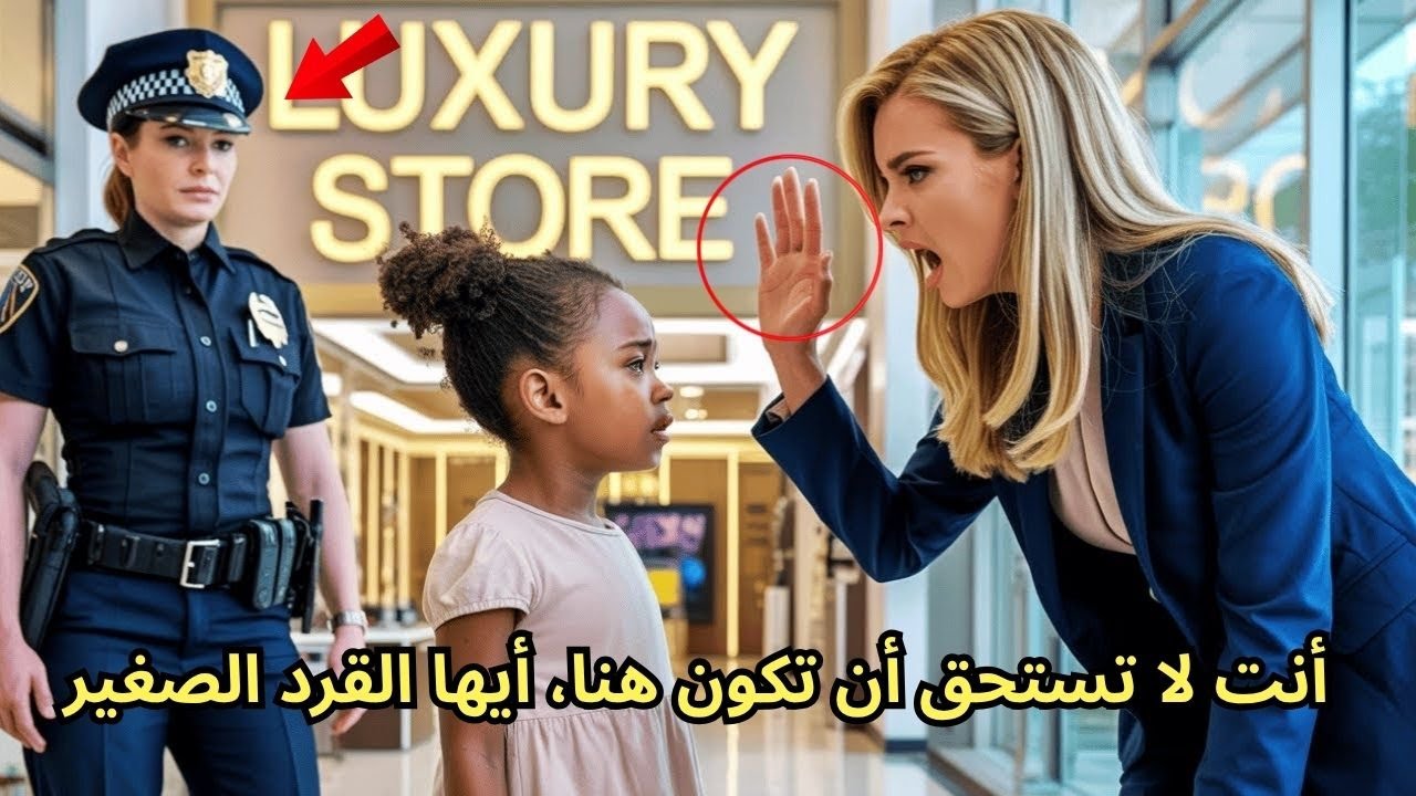 صفعت مديرة المتجر الطفلة السمراء    لكن والدتها المديرة التنفيذية جعلتها تنهار تمامًا!