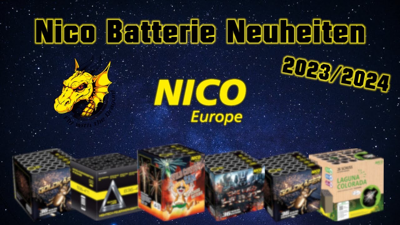 Alle Nico Batterie-Neuheiten 2023/2024🎆