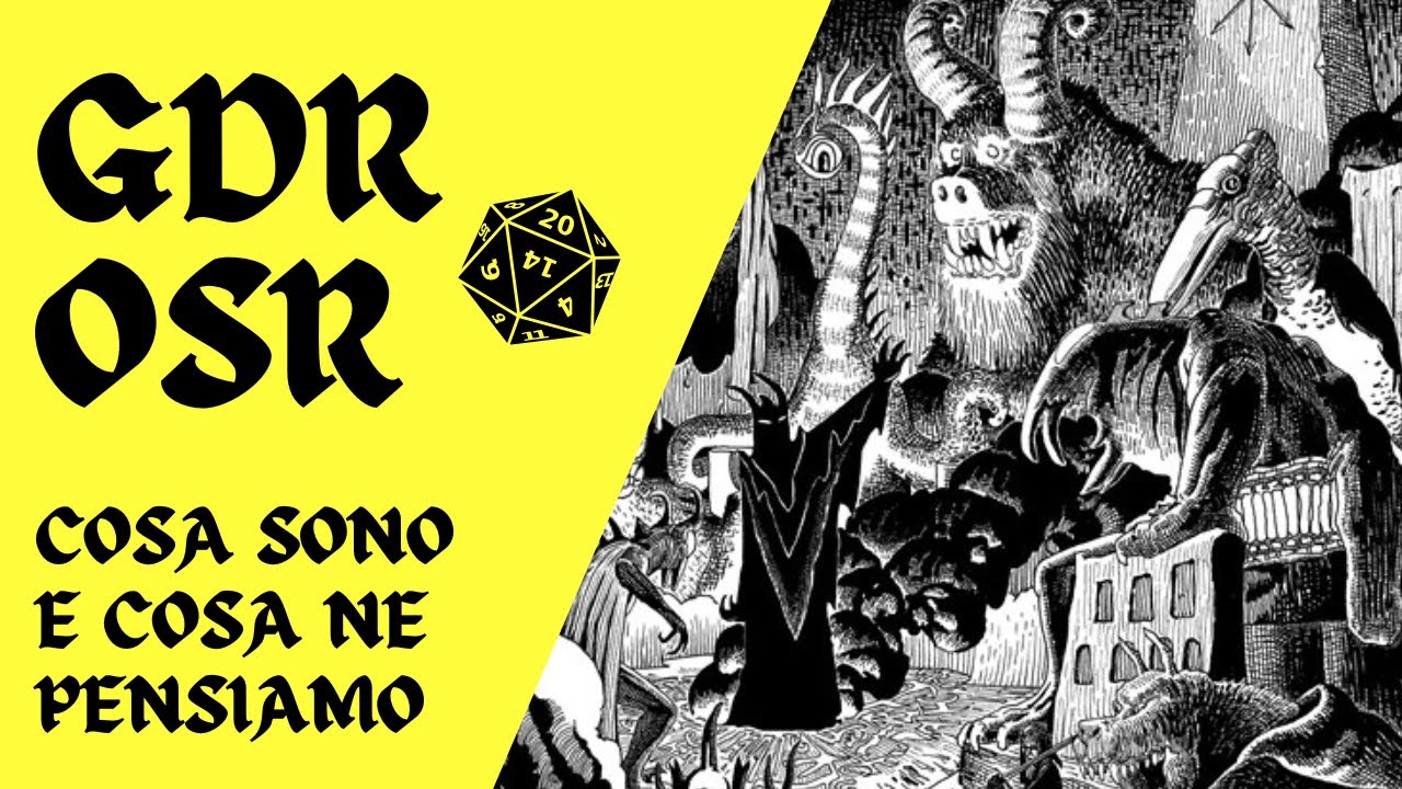 Giochi di Ruolo OSR⎜Cosa sono e Cosa ne pensiamo