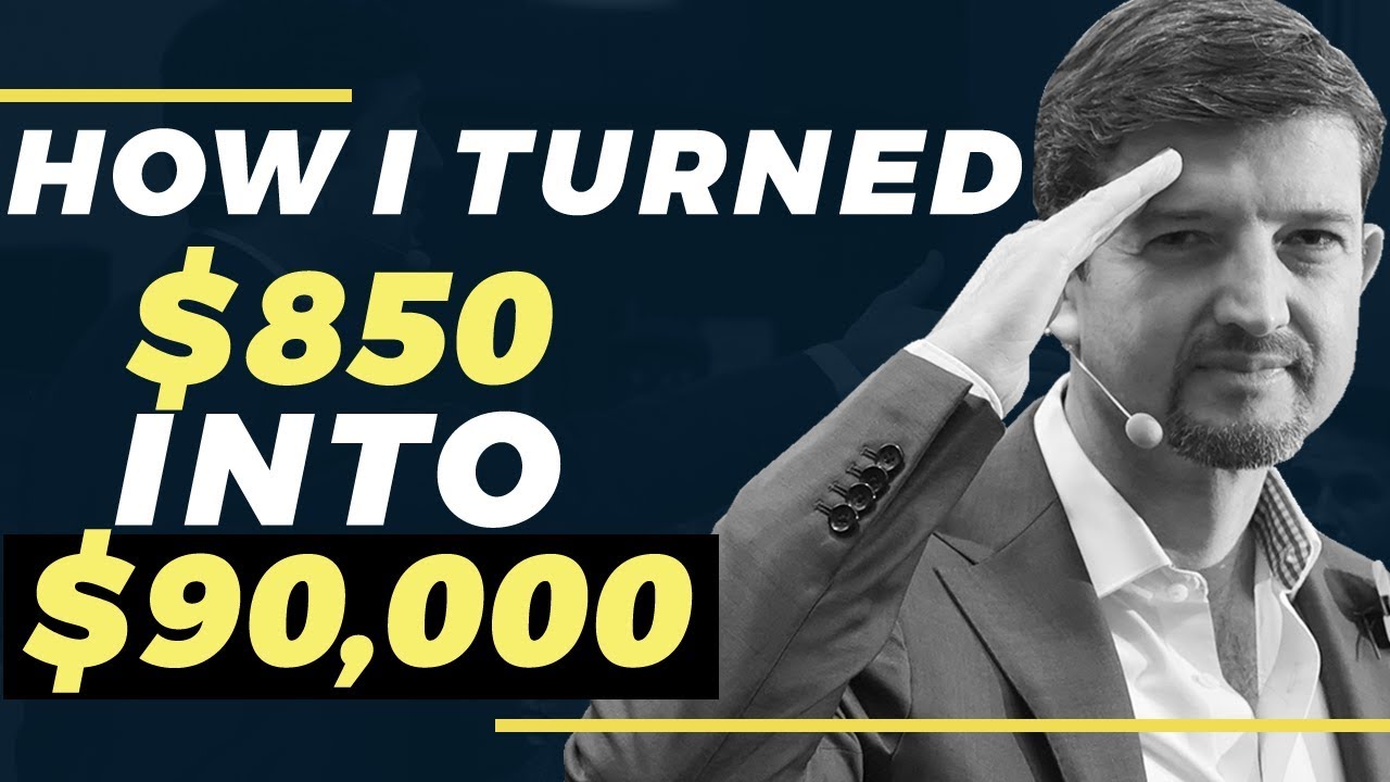 How I turned $850 into $90,000 😱