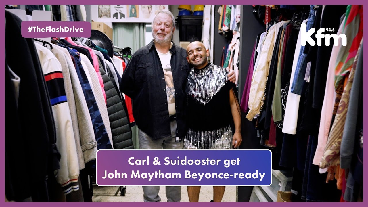Carl Wastie & Suidooster team up to style John Maytham for Beyonce!