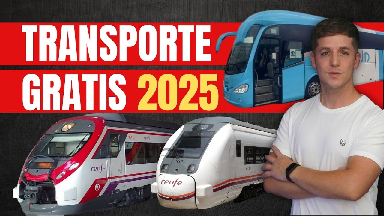 Tutorial ABONO GRATUITO 2025 para viajar en tren o bus. LO ACABA DE APROBAR EL GOBIERNO.