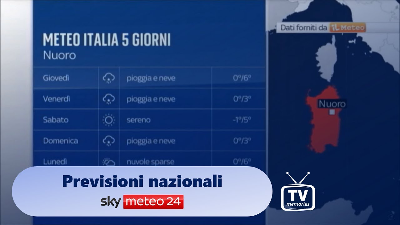 Sky Meteo 24 - Previsioni nazionali [2022-2024, streaming]