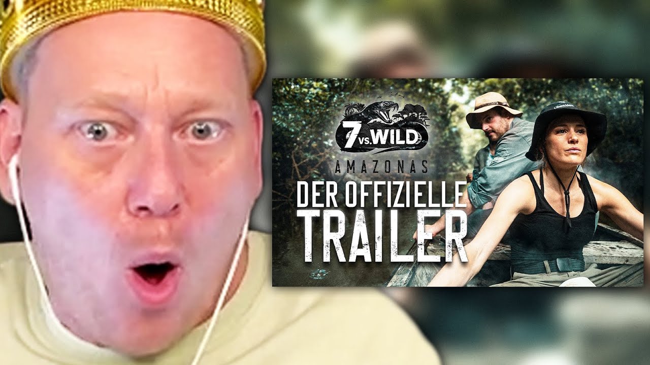 HEFTIGE AUFNAHMEN! 😱 7 VS. WILD AMAZONAS TRAILER 🐍 | Knossi Reaktion