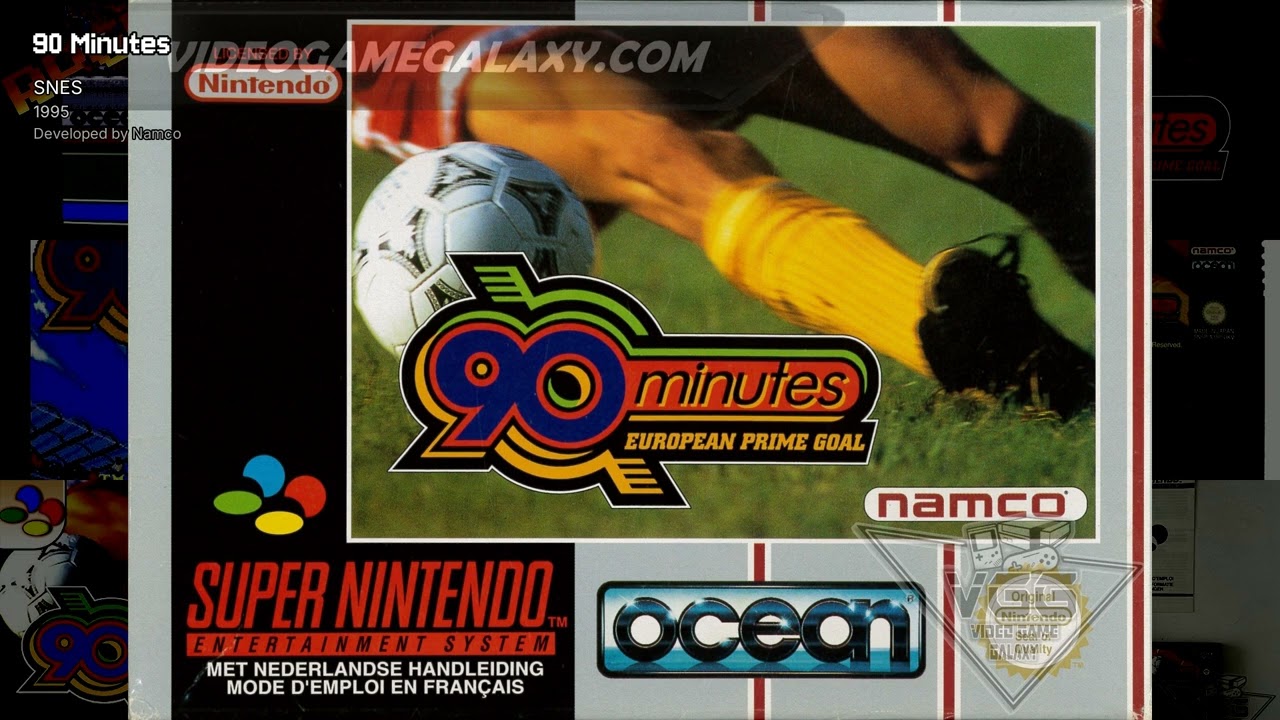 90 Minutes OST (SNES) - Complete Soundtrack | European Prime Goal Music | Namco 1995