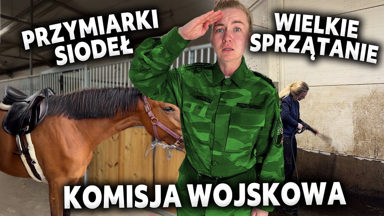 LOVKA I PRIMA DOSTAŁY SIODŁA 🙈 | Dostałam kategorię D 🫣 | KOMISJA WOJSKOWA