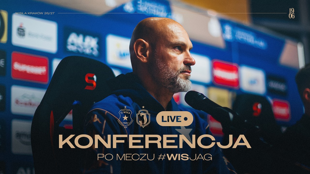 LIVE 🔵⚪🔴 Konferencja po meczu  #WISJAG