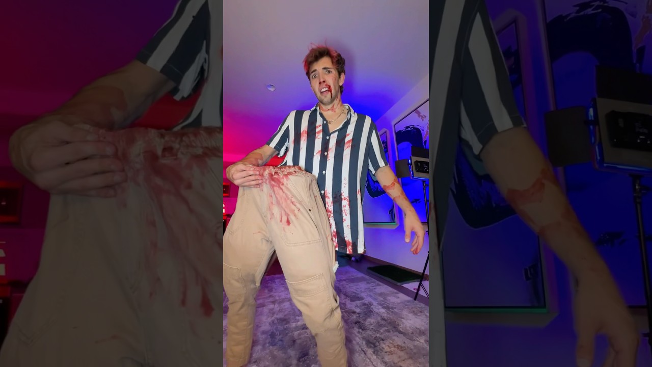 As&iacute; fue como logr&eacute; partirme a la MITAD💀🔪🩸