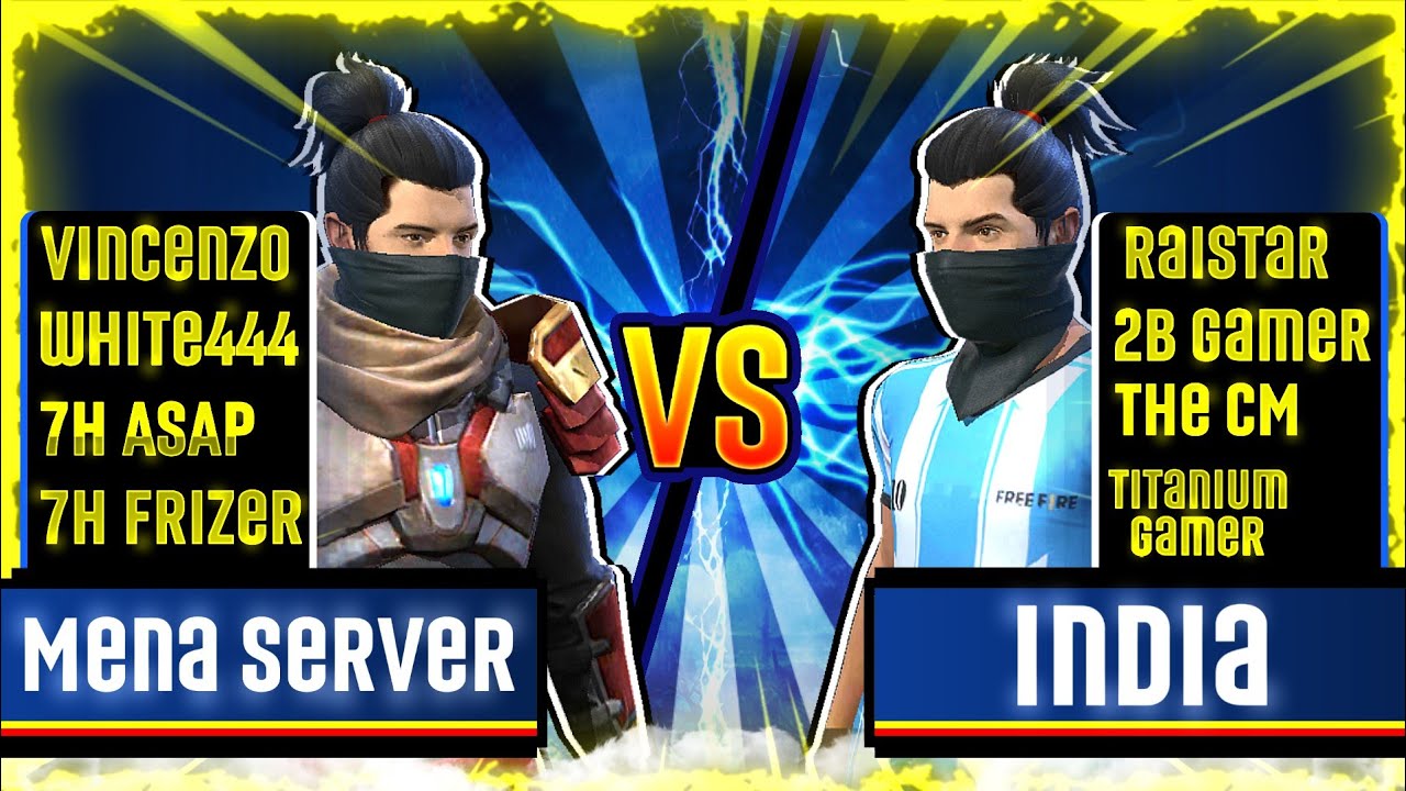 Vincenzo vs Raistar Squad || Free fire India 🇮🇳 vs Mena server Clash Squad Battle - Nonstop gaming