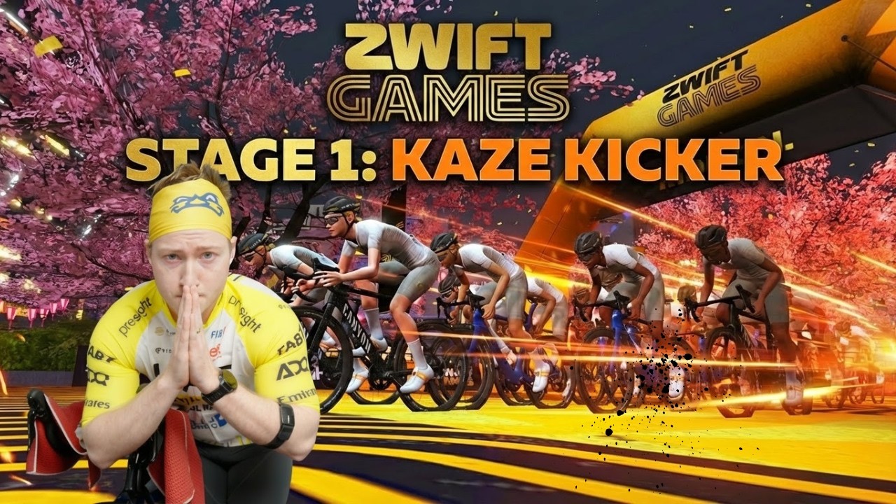 Zwift Games 2026, этап 1: Разведывательная гонка Kaze Kicker!