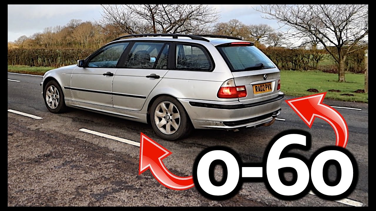 BMW 320D Remapped 0-60mph Test!