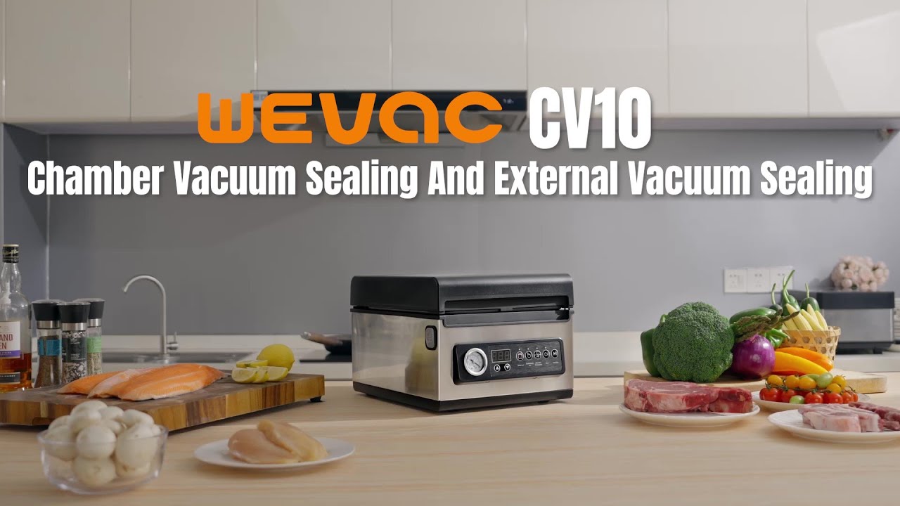 Wevac CV10: 2-in-1 with Chamber & External Vacuum Sealing