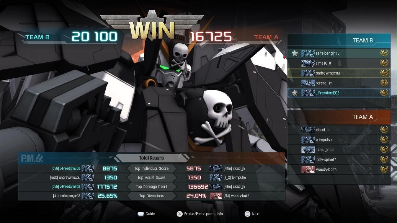 GBO2 (New Crossbone Gundam X-1 FC Ranked Gameplay)