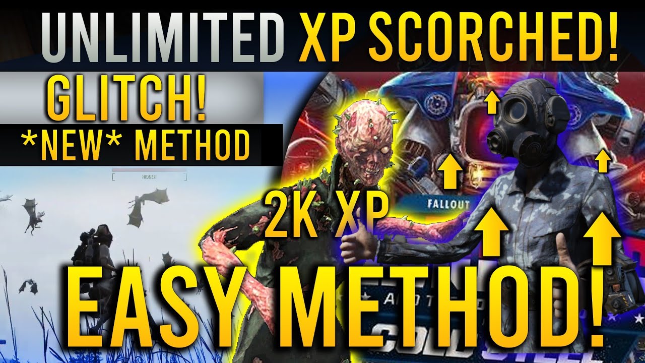 Fallout 76 *NEW* Unlimited Scorched XP Glitch! Fast Method! EASY XP & SCORE GLITCH! No Daily Ops!
