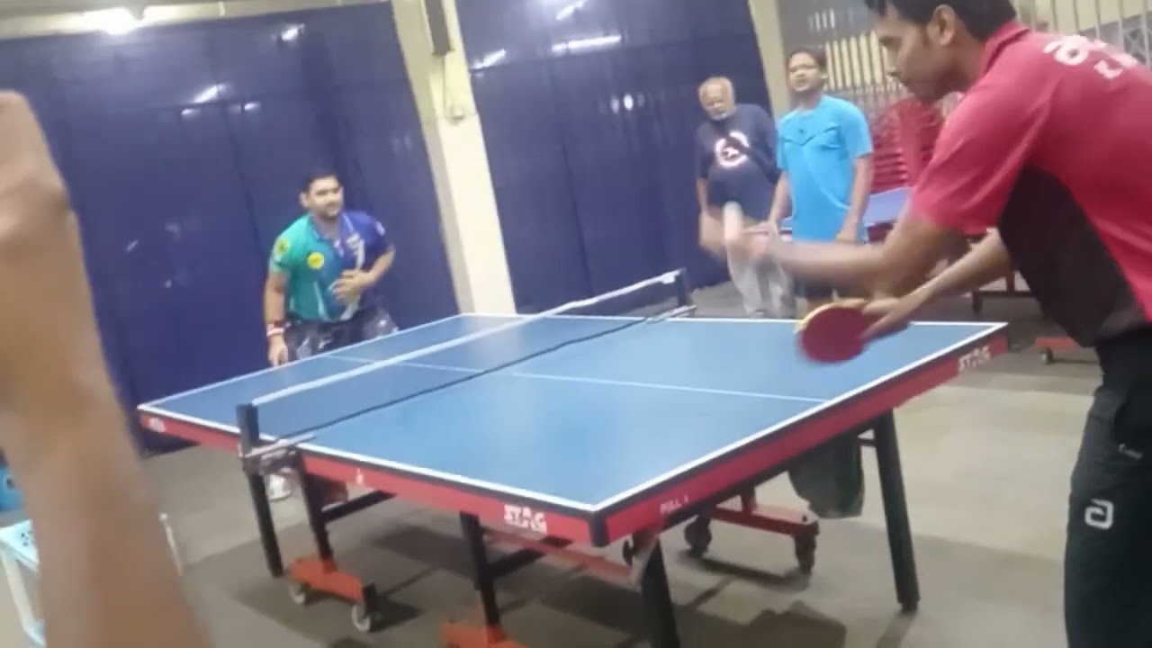 Sharath Kamal with Chennai Topspin TT academy players