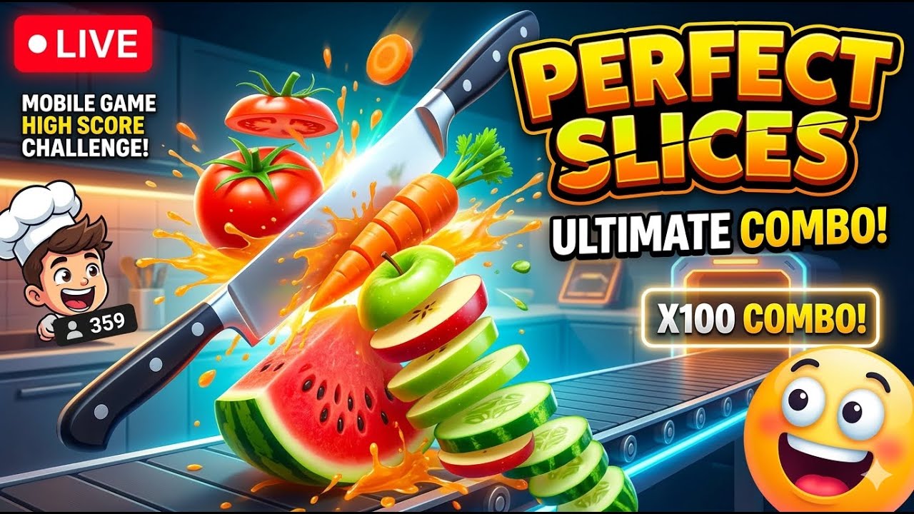 🔴 LIVE: Perfect Slices - Most Satisfying Cutting Game Ever! 🔪🍉
 #shortsfeed #shorts #youtube