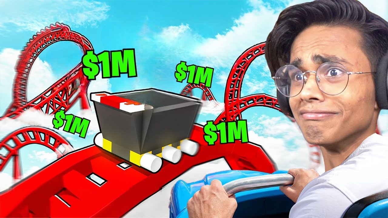 Spending $8,579,475 To Build The TALLEST ROLLERCOASTER In Roblox..