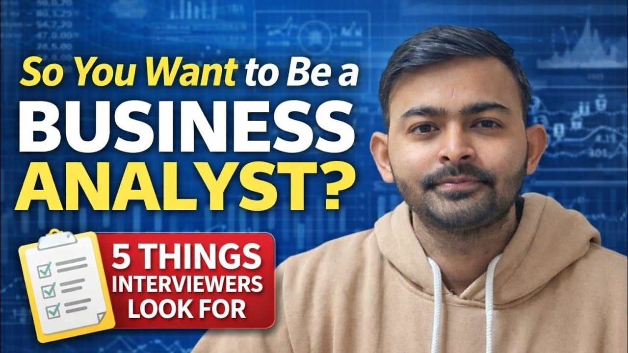 So you want to be a Business Analyst....